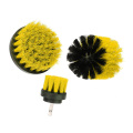 Electric drill brush for cleaning scrub grout carpet dusting brush